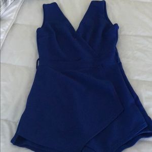 Blue romper